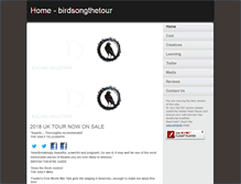 Tablet Screenshot of birdsongthetour.com